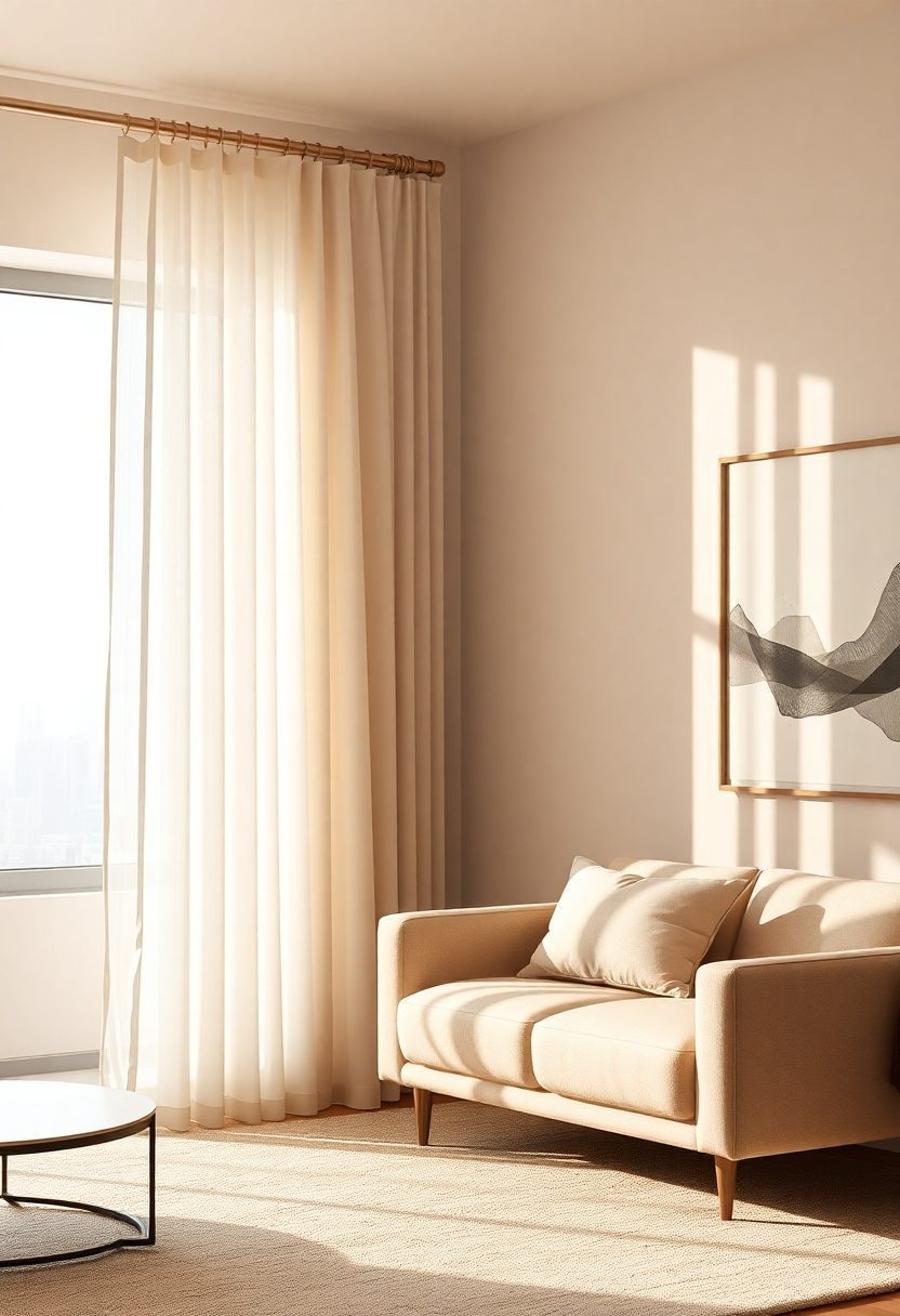 Luxury Curtain Design Ideas: Modern Minimalist Curtains