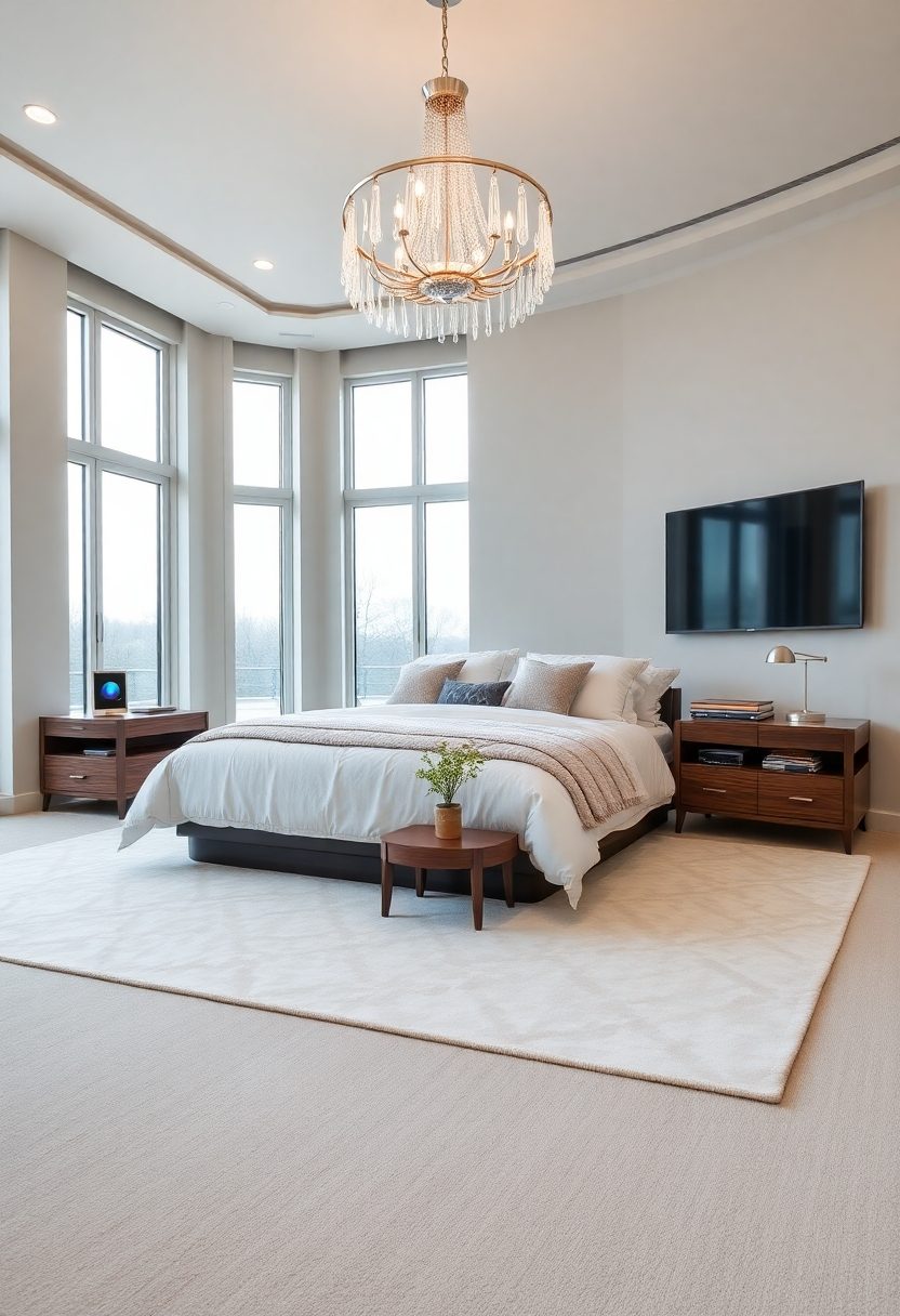 Modern Luxury Bedroom Ideas: Bedroom Automation Systems