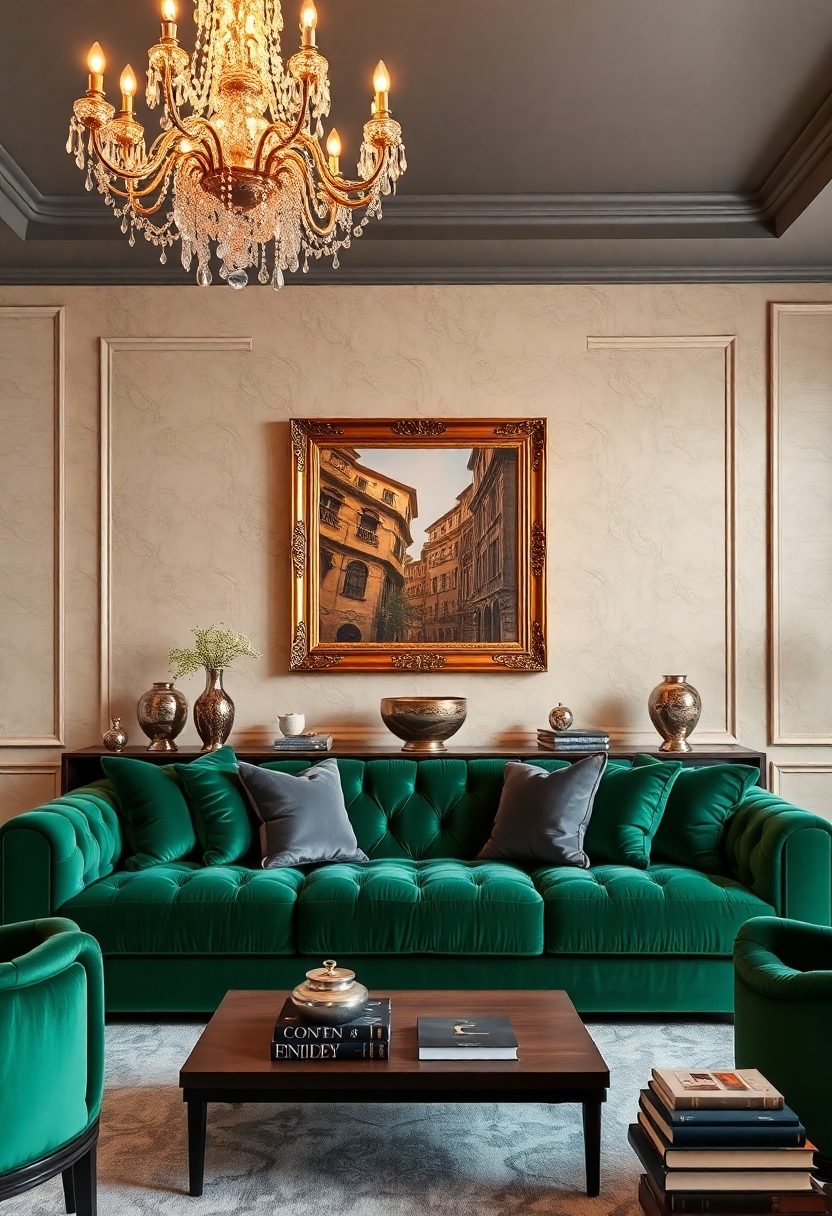 Luxury Sofa Living Room Ideas: Luxe Velvet Sofas