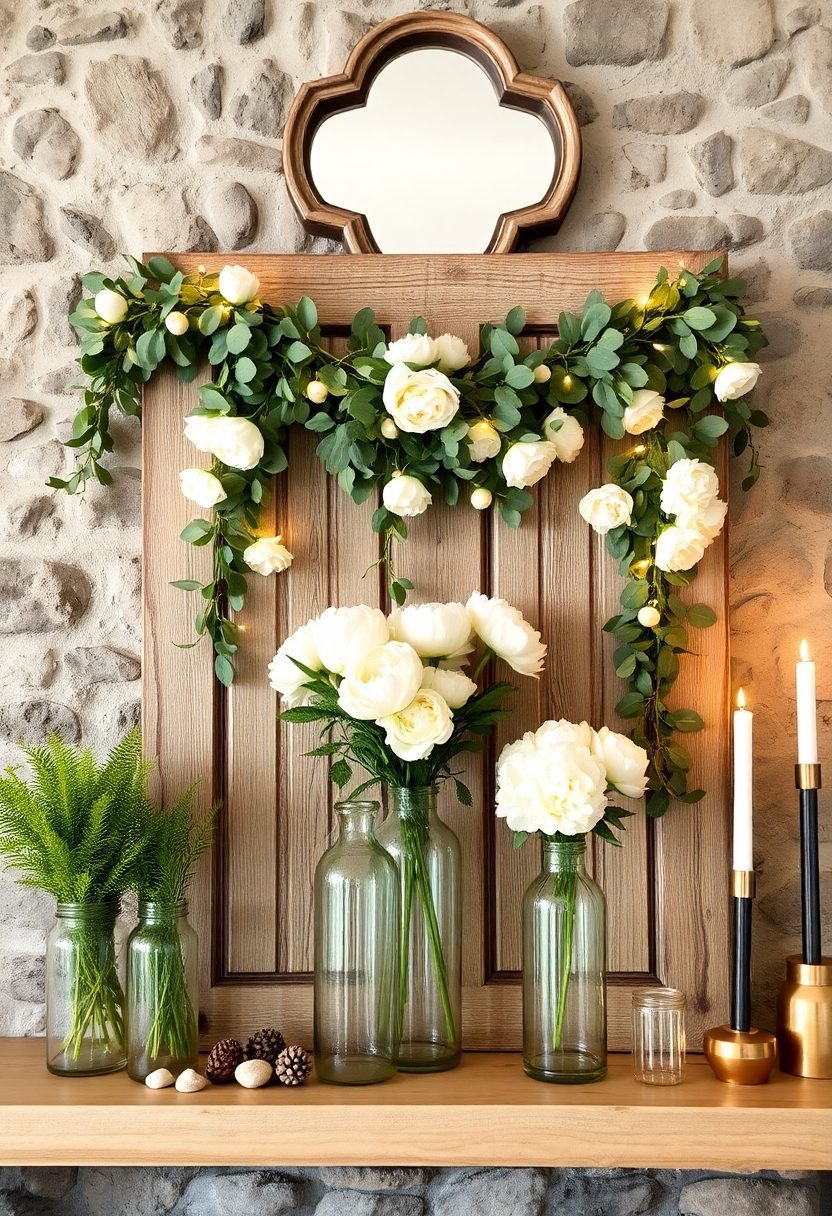 Spring Mantel Decorating Ideas: Unconventional Decor Uses