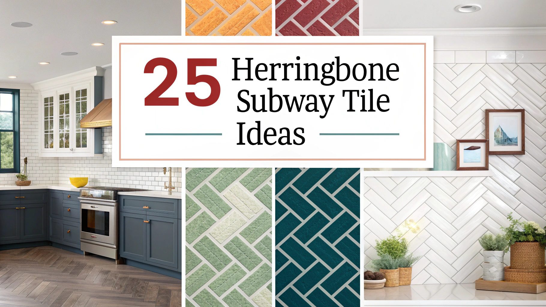 Herringbone Subway Tile Ideas