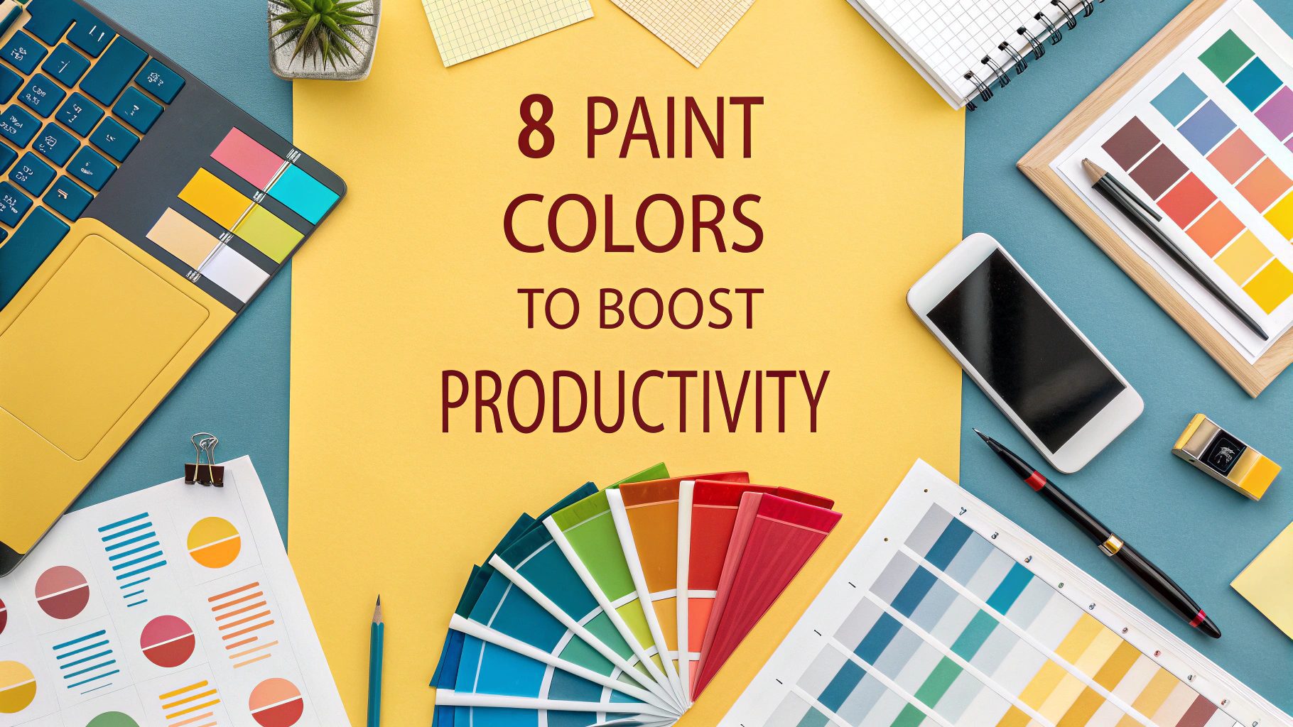 8 Paint Colors to Boost Productivity