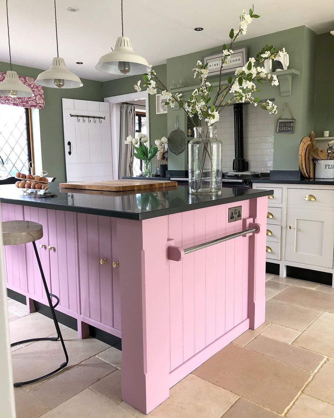 Stunning Pink Kitchens That Will Blow Your Mind in 2025 11 Contemporary Country with a Pink Twist