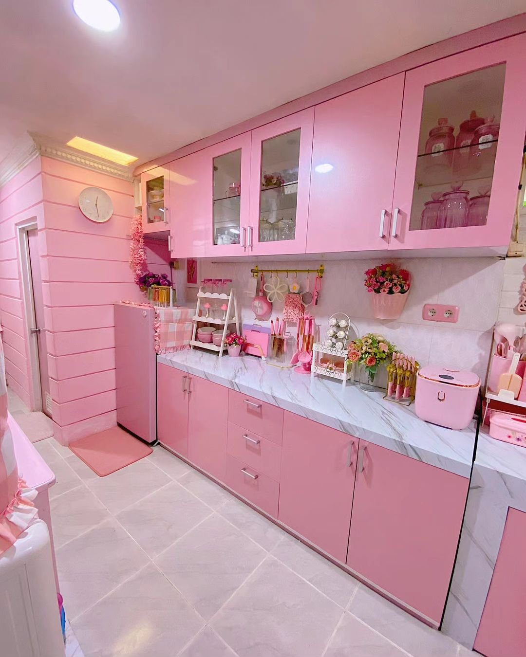 Stunning Pink Kitchens That Will Blow Your Mind in 2025 4 Soft Pastel Paradise