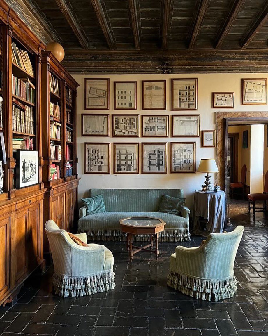 Historical Grandeur with Ornate Beams