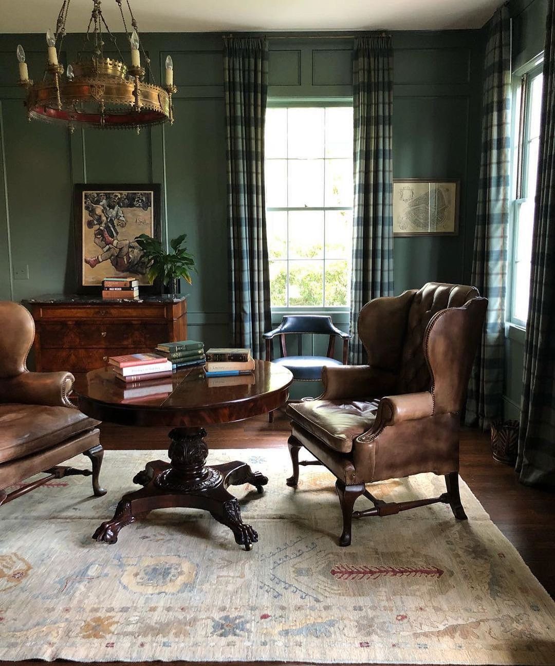 Emerald Elegance: Classic Living with a Twist