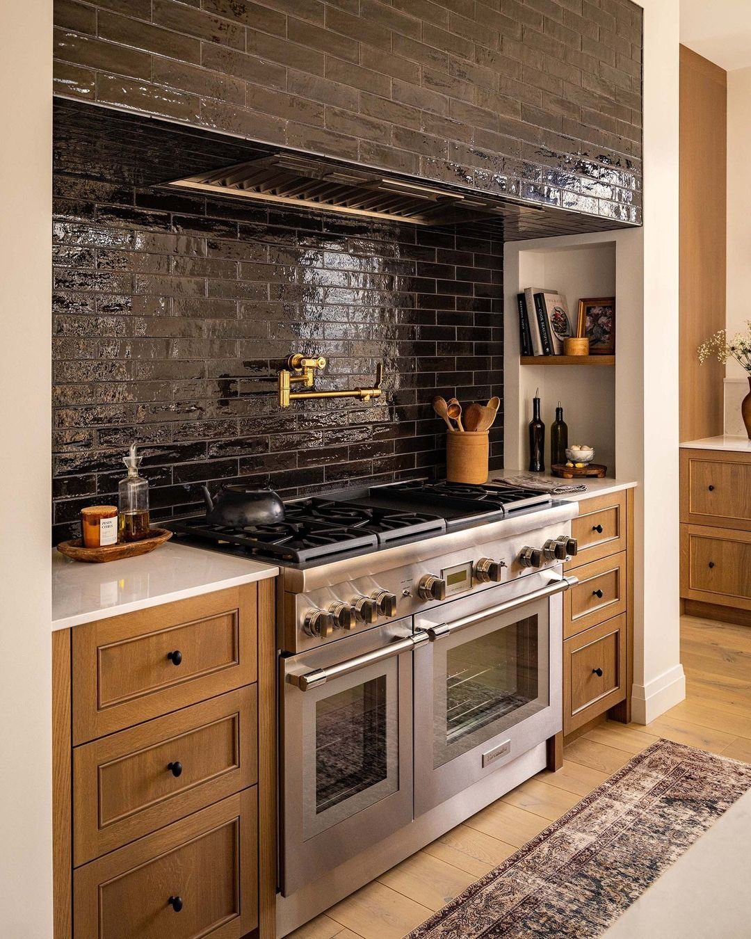 Stunning Partial Overlay Cabinet Ideas for 2025 11 Industrial Chic