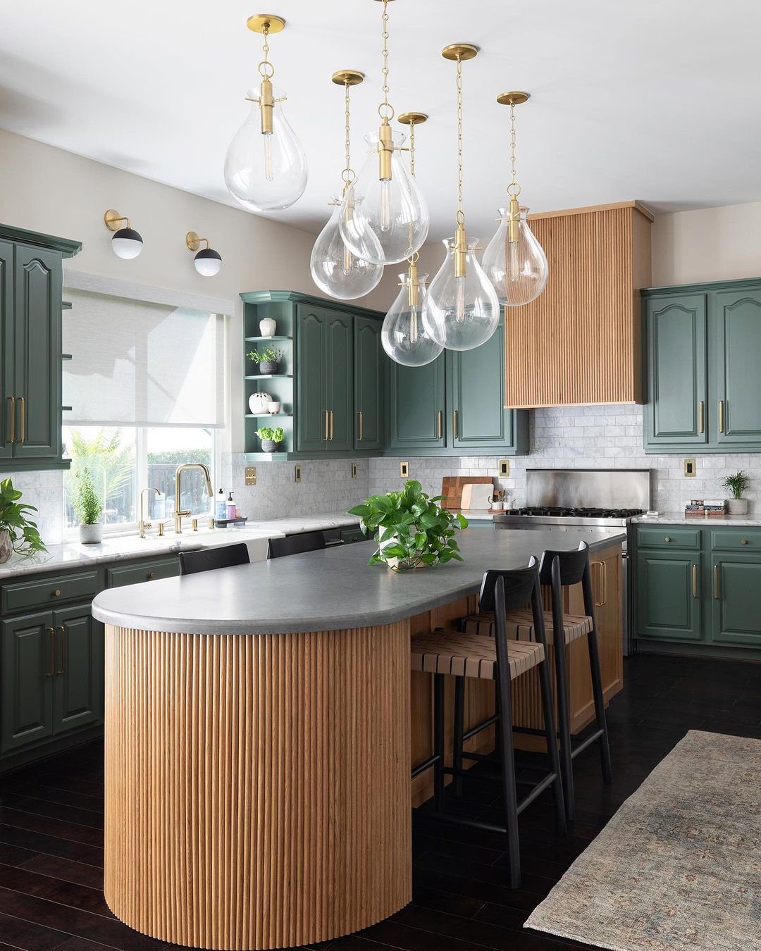 Stunning Partial Overlay Cabinet Ideas for 2025 22 Modern Kitchen Elegance