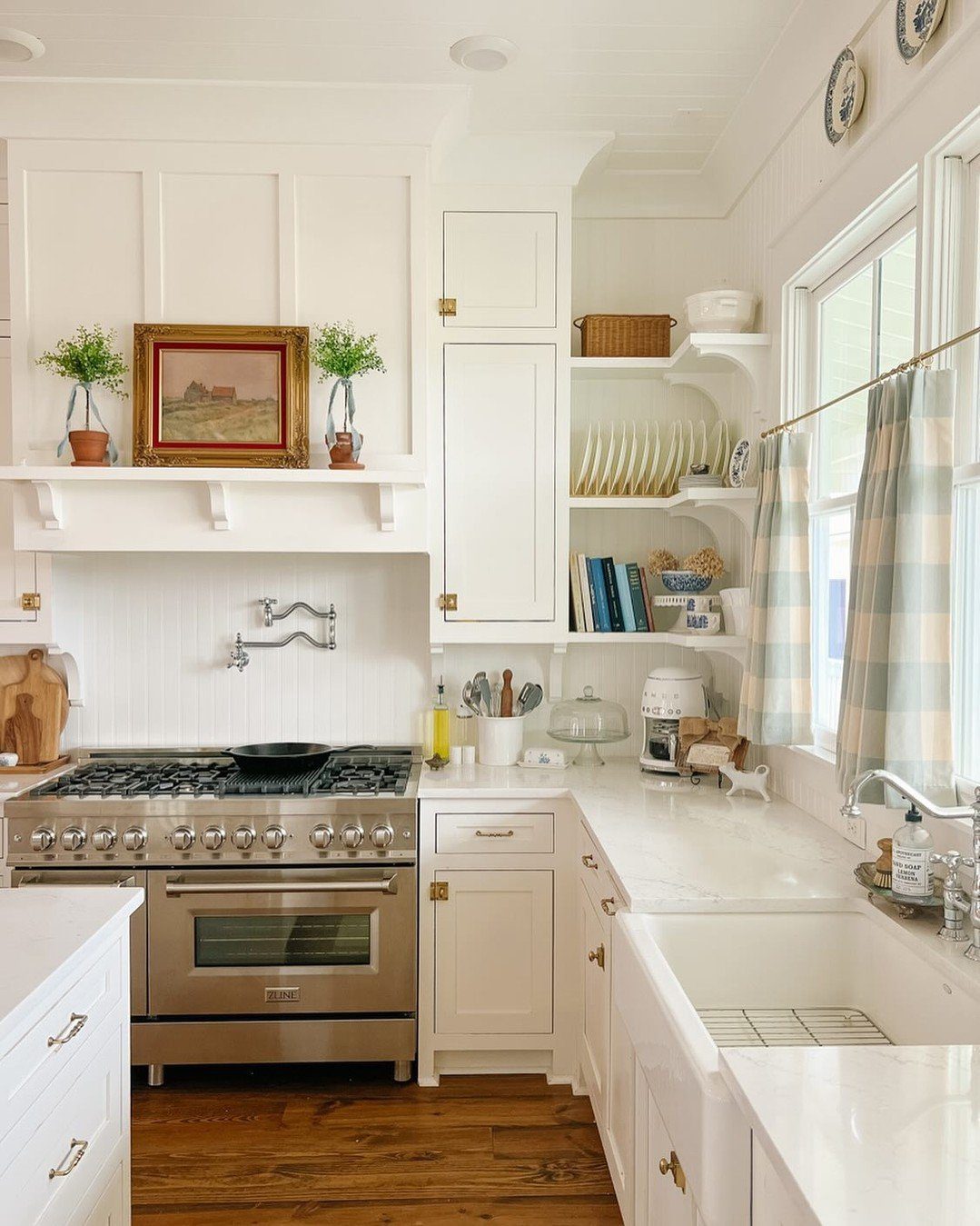 Stunning Partial Overlay Cabinet Ideas for 2025 27 Coastal Cottage Charm