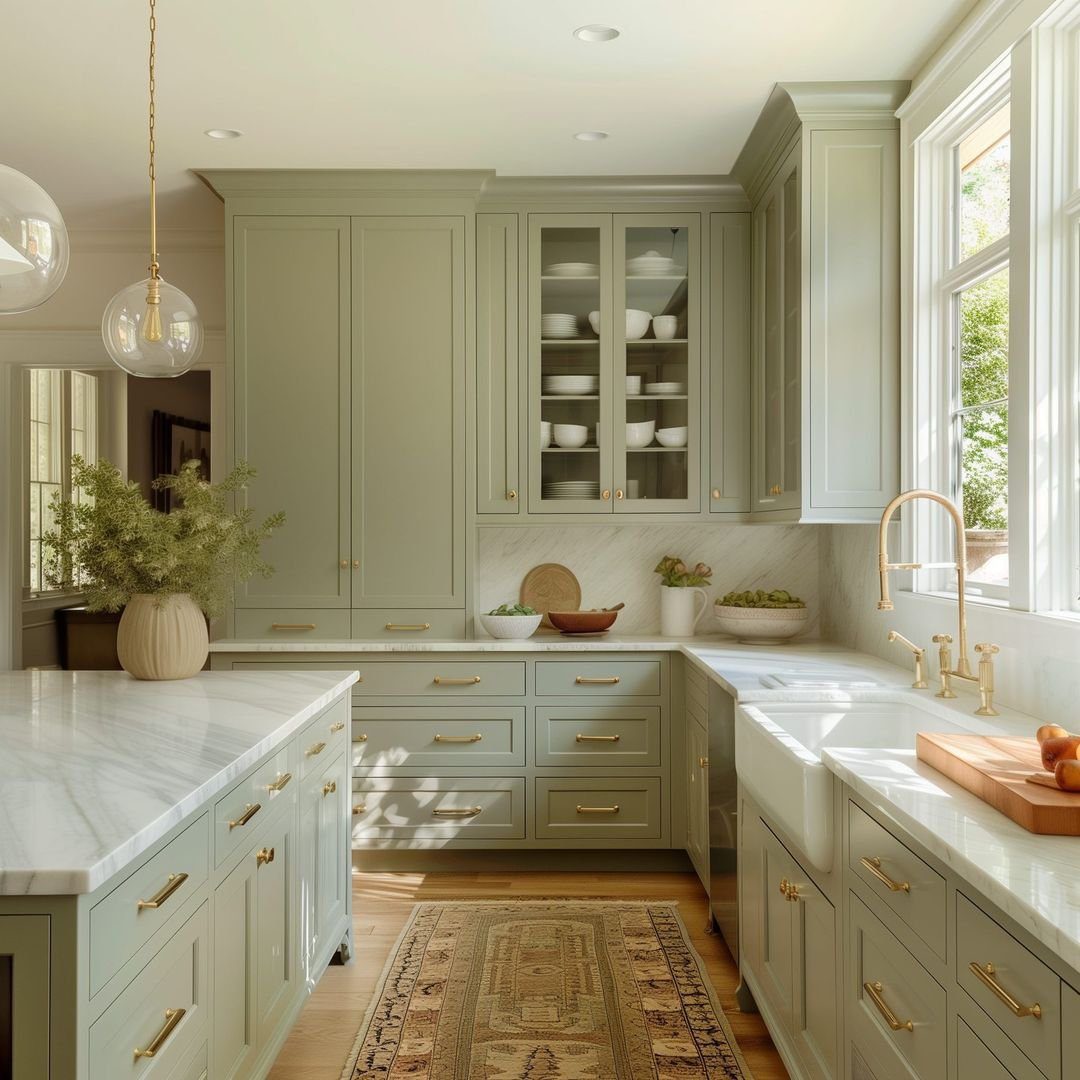 Stunning Partial Overlay Cabinet Ideas for 2025 34 Light and Airy Kitchen Design
