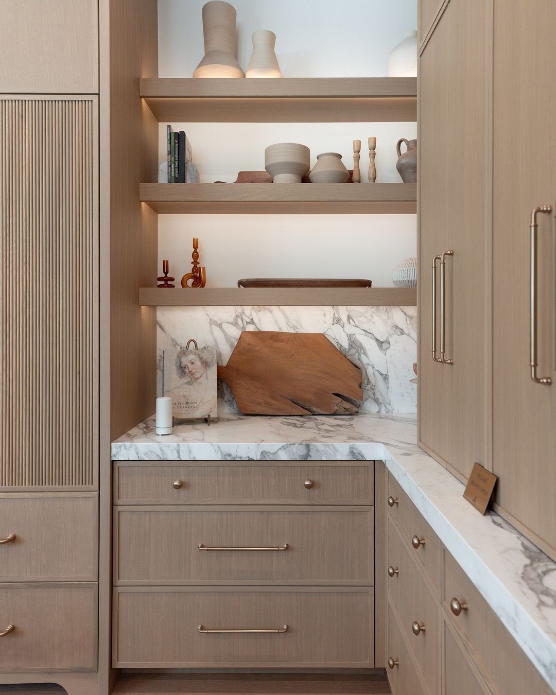 Stunning Partial Overlay Cabinet Ideas for 2025 35 35. Modern Minimalist Appeal