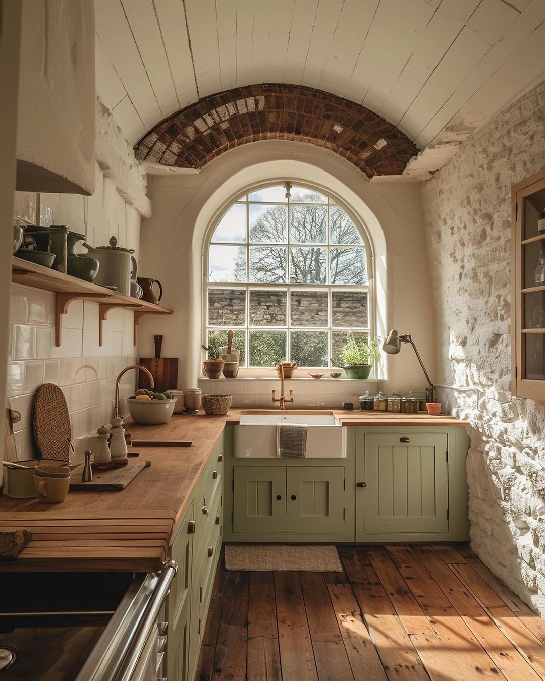 30 Jaw-Dropping Cathedral Ceiling Designs for 2025 30 Cottage Kitchen with Arched Cathedral Ceiling
