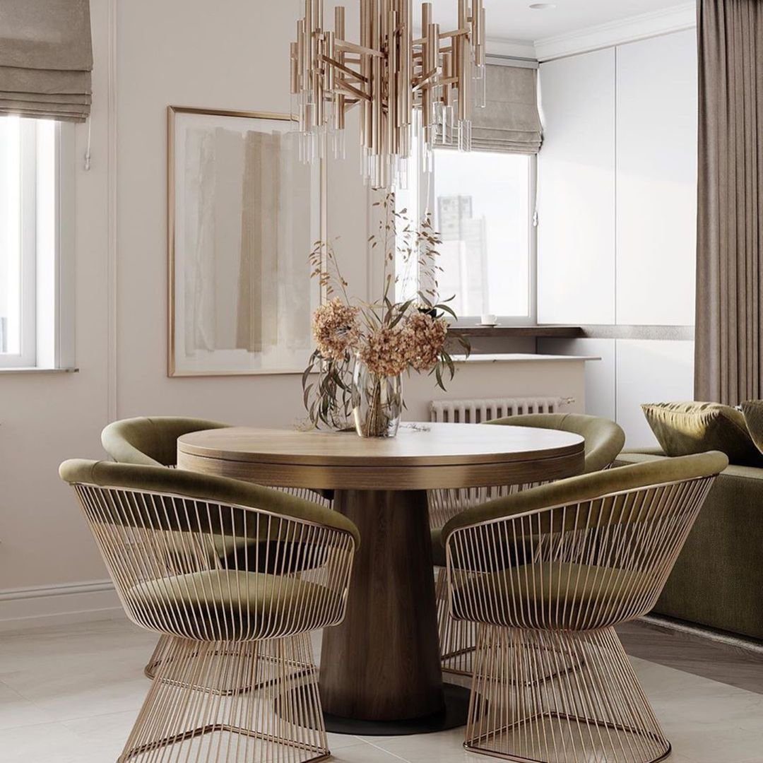 35 Stunning Round Table Decor Ideas for 2025 19 Sculptural Serenity