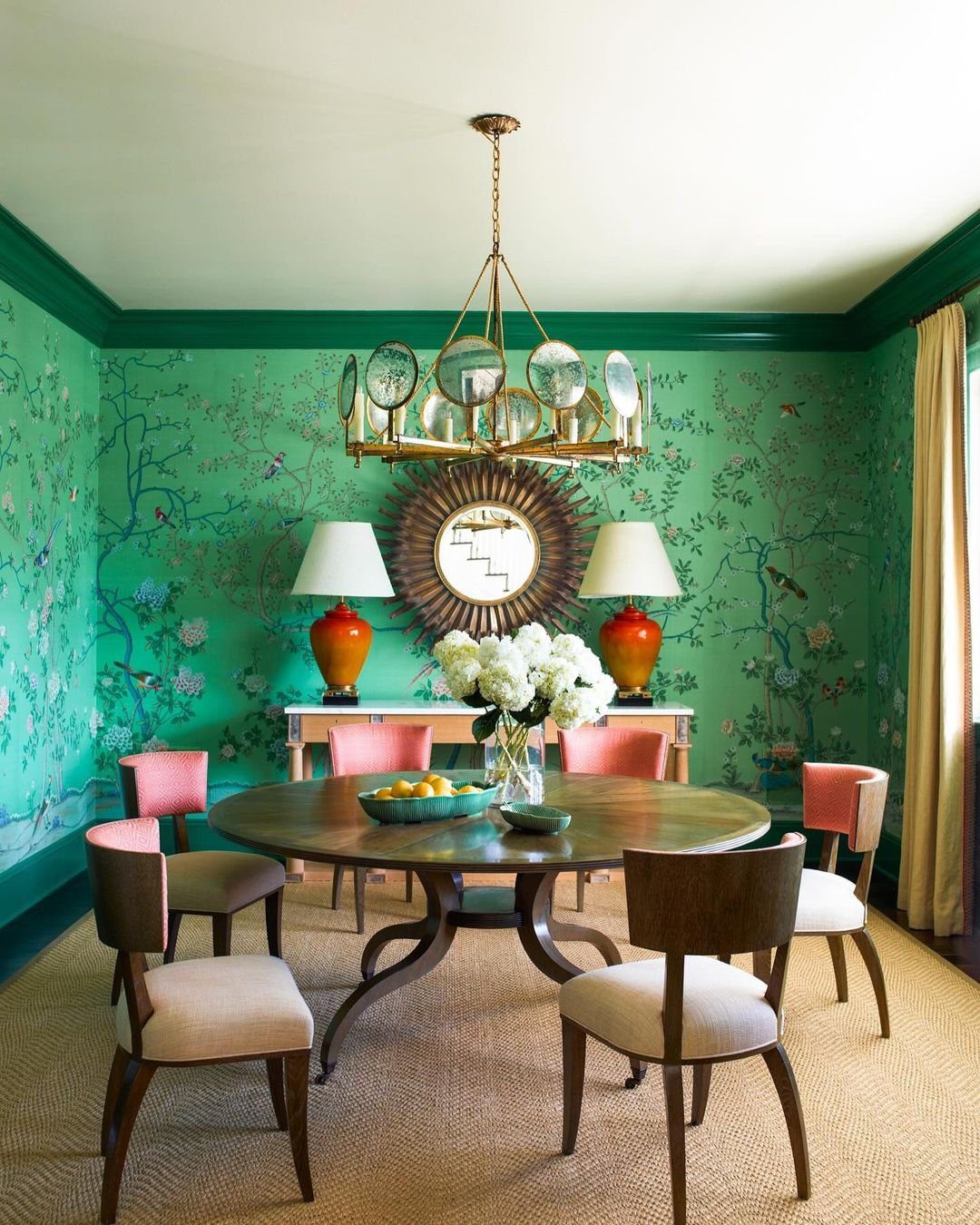 35 Stunning Round Table Decor Ideas for 2025 31 Bold Eclecticism