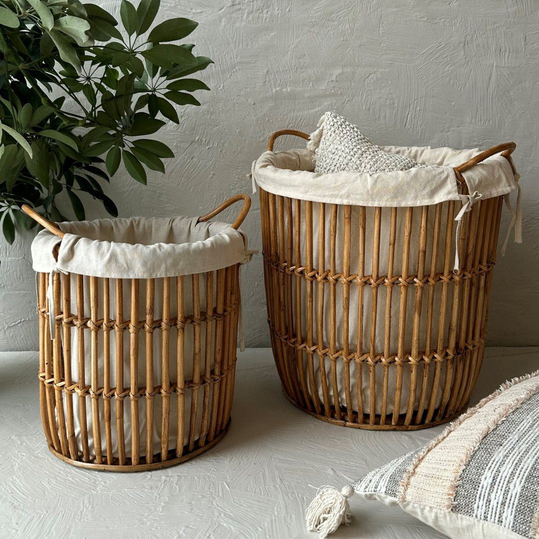 Stunning Laundry Baskets That Transform Spaces in 2025 7 Natural Bamboo Basket Duo