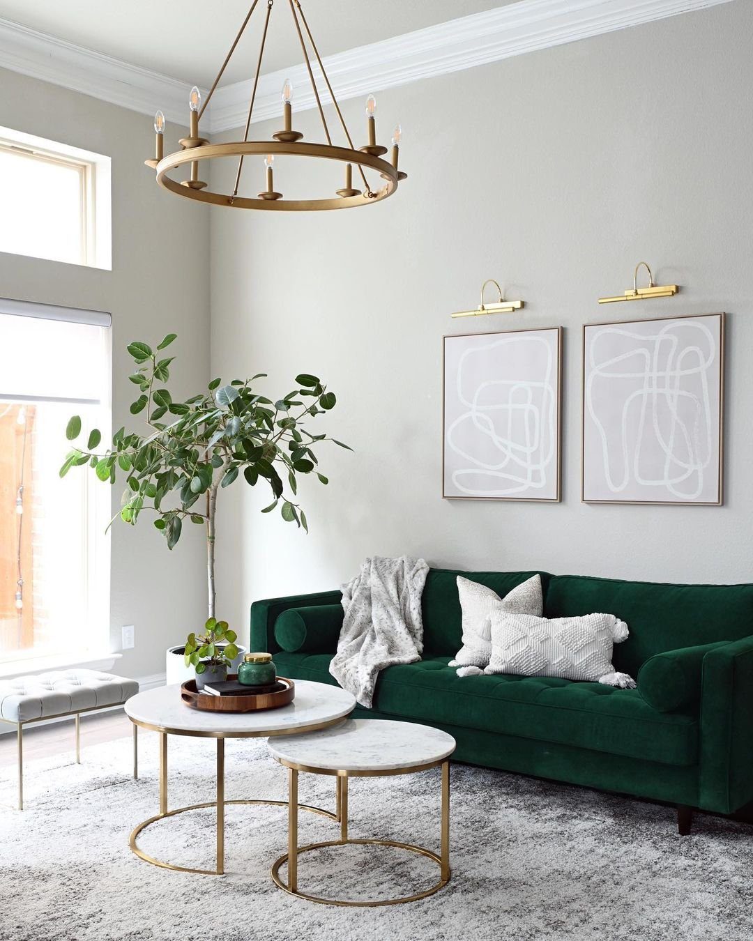 Achieve Elegance with Marble and Gold Accents