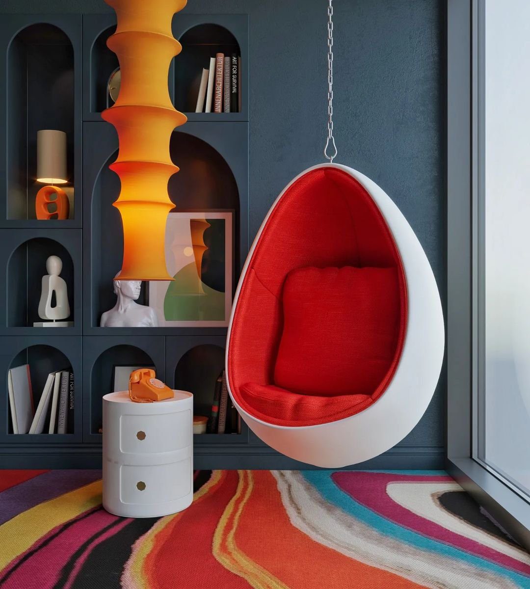 Jaw-Dropping Egg Chairs That'll Transform Your Home 2025 7 Modern Artistic Egg Chair Setup