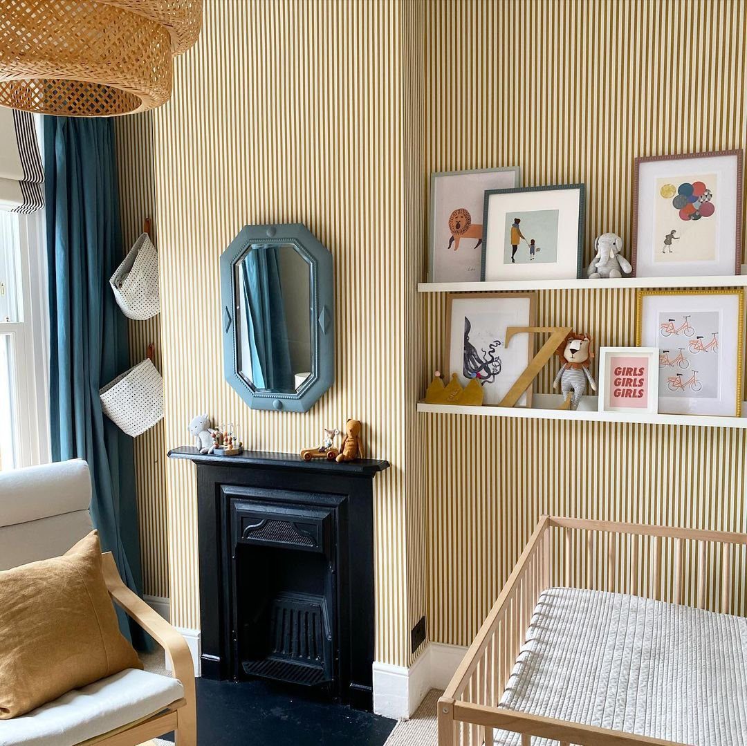 Stunning Picture Ledge Ideas That Wow in 2025! 3 Charming Nursery with Playful Picture Ledge Display