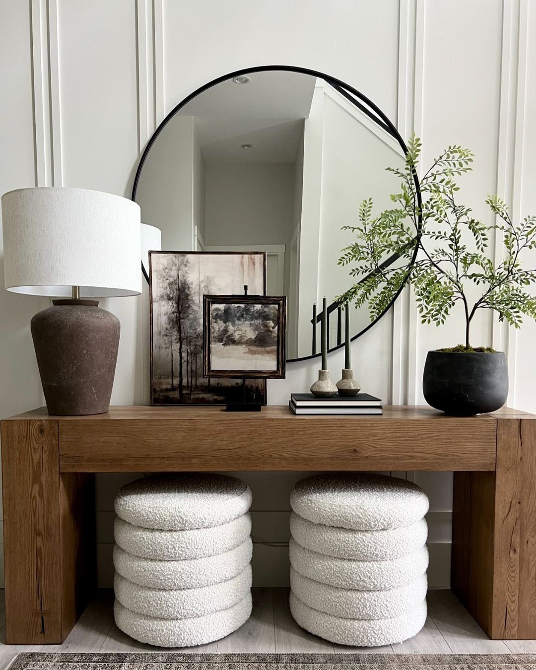25 Jaw-Dropping Console Lamp Ideas for 2025 9 Modern Simplicity with Soft Light