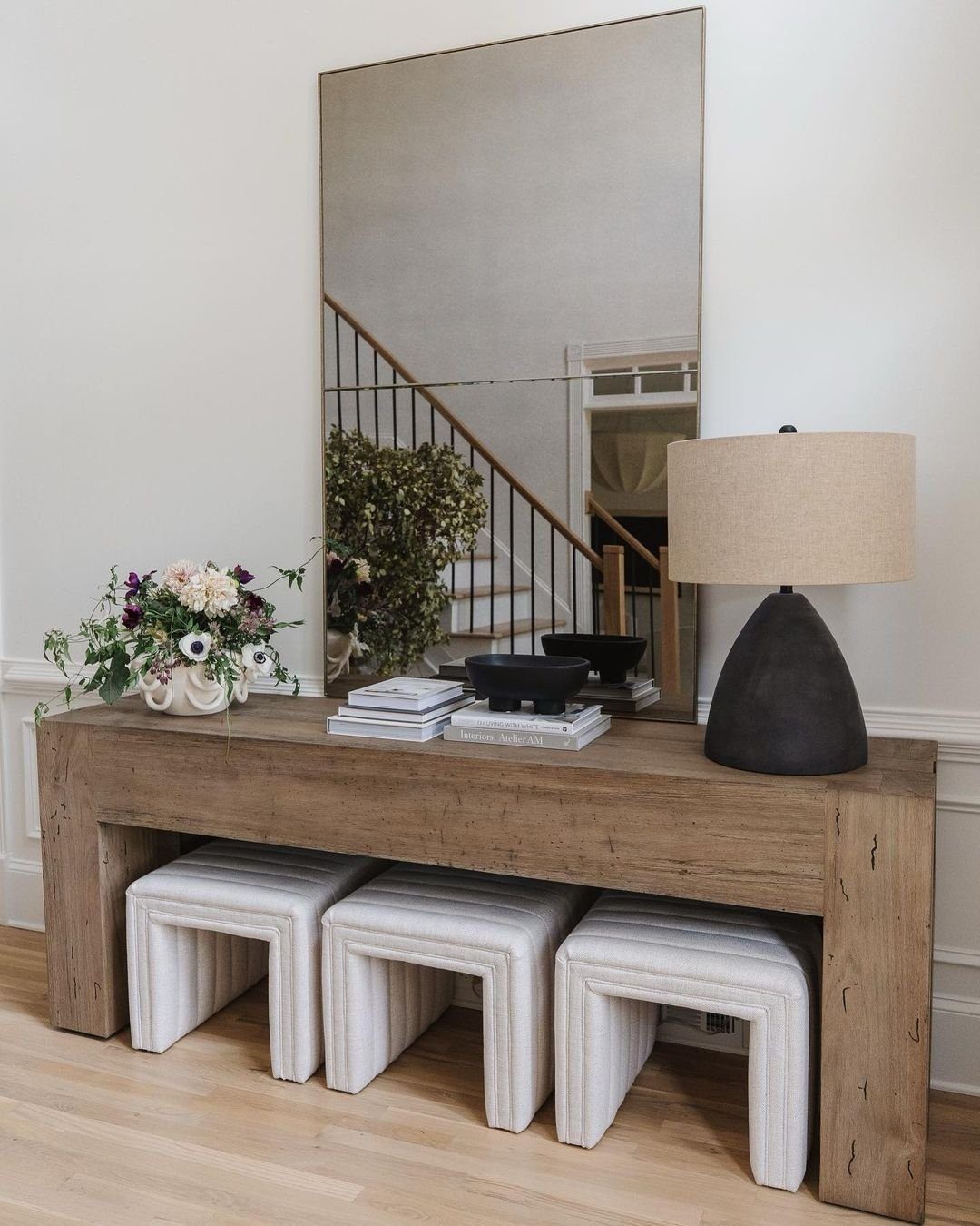 25 Jaw-Dropping Console Lamp Ideas for 2025 23 Rustic Modern with Cozy Lighting