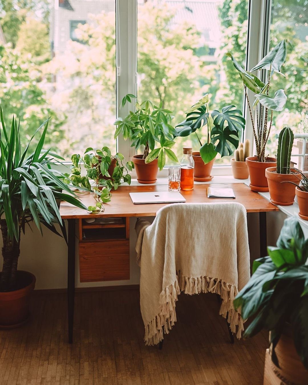 25 Jaw-Dropping Corner Decor Hacks for 2025! 19 Greenery-Filled Workspace Corner