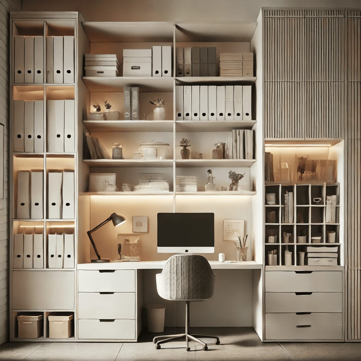 Stunning Home Office Hacks Designers Swear By (2025) 1 Rick Berres: Opt for Vertical Storage Solutions
