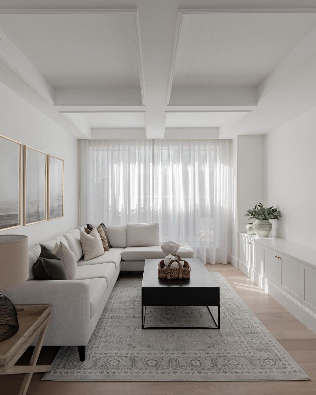 25 Jaw-Dropping Coffered Ceiling Ideas for 2025 15 Minimalist Chic with Cosy Calm