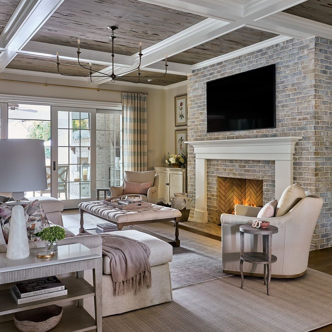 25 Jaw-Dropping Coffered Ceiling Ideas for 2025 1 Coffered Charm: Cosy Elegance