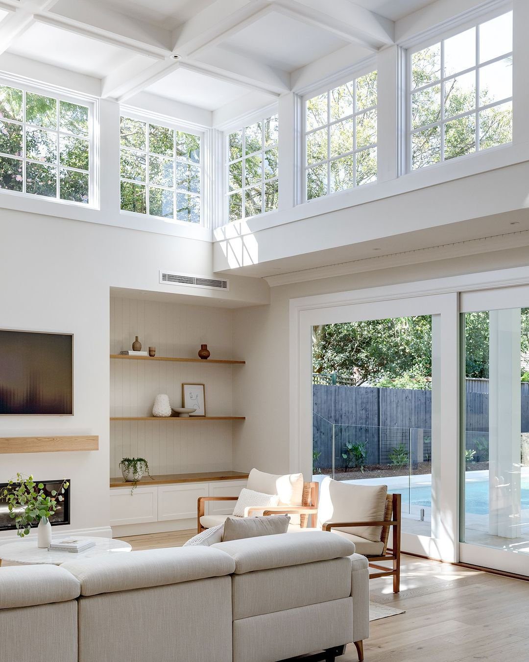 25 Jaw-Dropping Coffered Ceiling Ideas for 2025 4 Sunlit Serenity