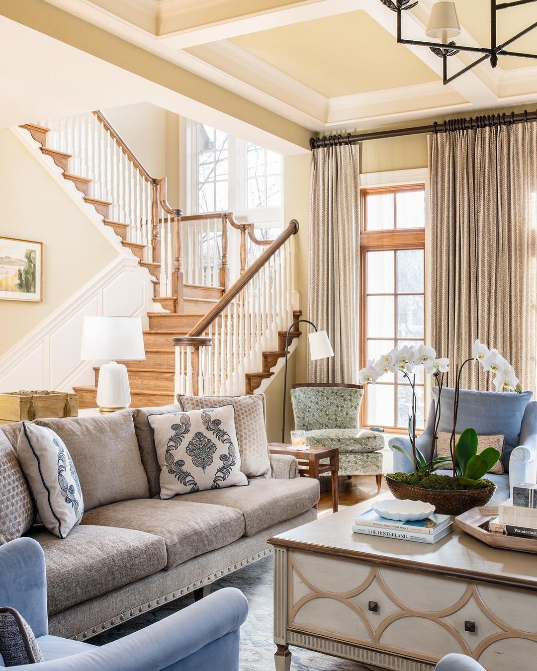 25 Jaw-Dropping Coffered Ceiling Ideas for 2025 6 6. Timeless Elegance with Subtle Charm
