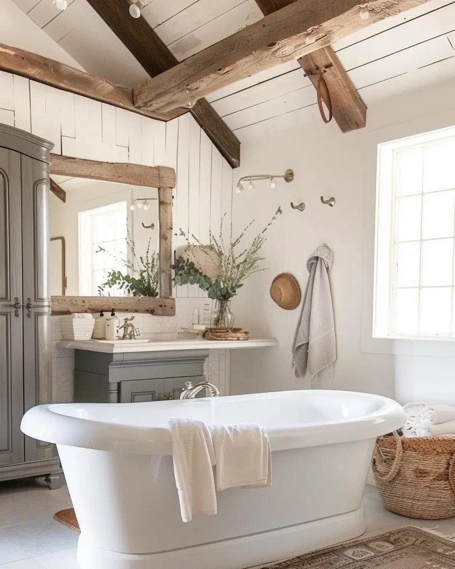 15 Dreamy French Country Bathrooms to Steal in 2025 8 word image 39954 9