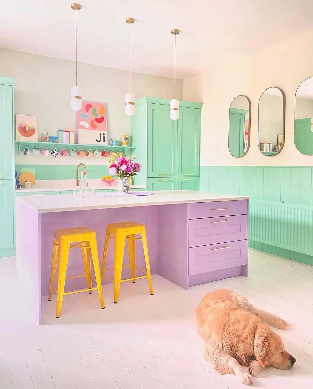 Pastel Perfection With Bold Accents