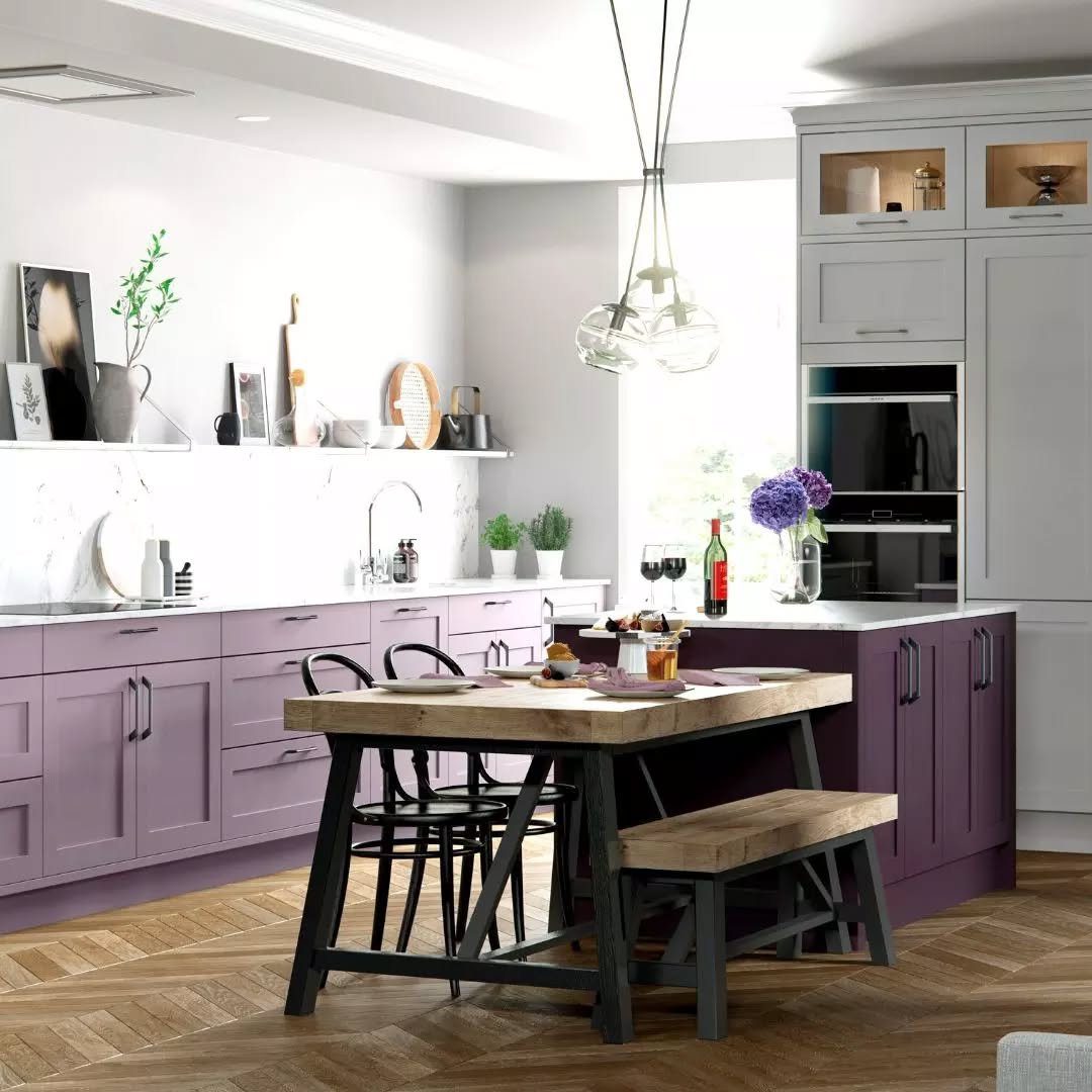 Muted Lavender With Modern Elegance