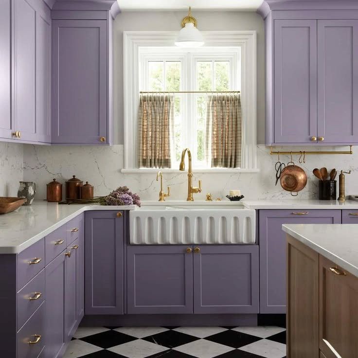 Vintage Charm With Lavender Elegance