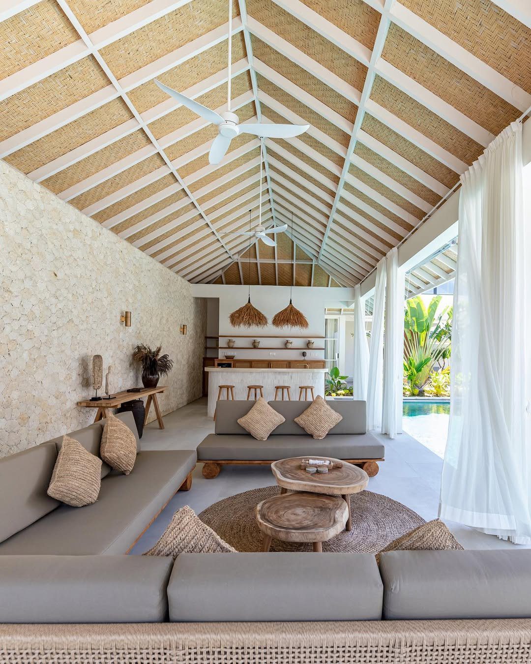 25 Jaw-Dropping Coastal Pool Decor Ideas for 2025 2 Tropical Bliss With Rustic Charm Decorating Ideas