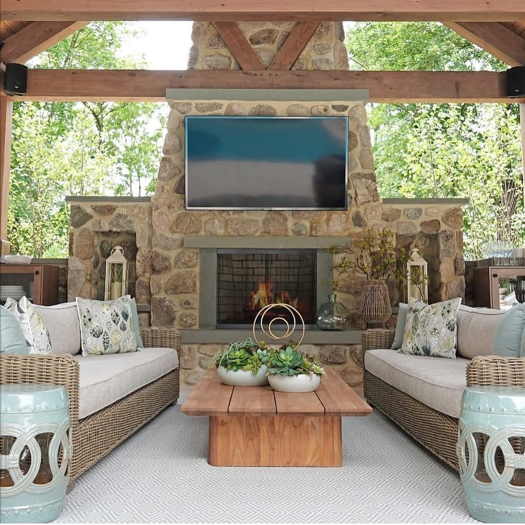 25 Jaw-Dropping Coastal Pool Decor Ideas for 2025 9 Rustic Warmth With Elegant Comfort