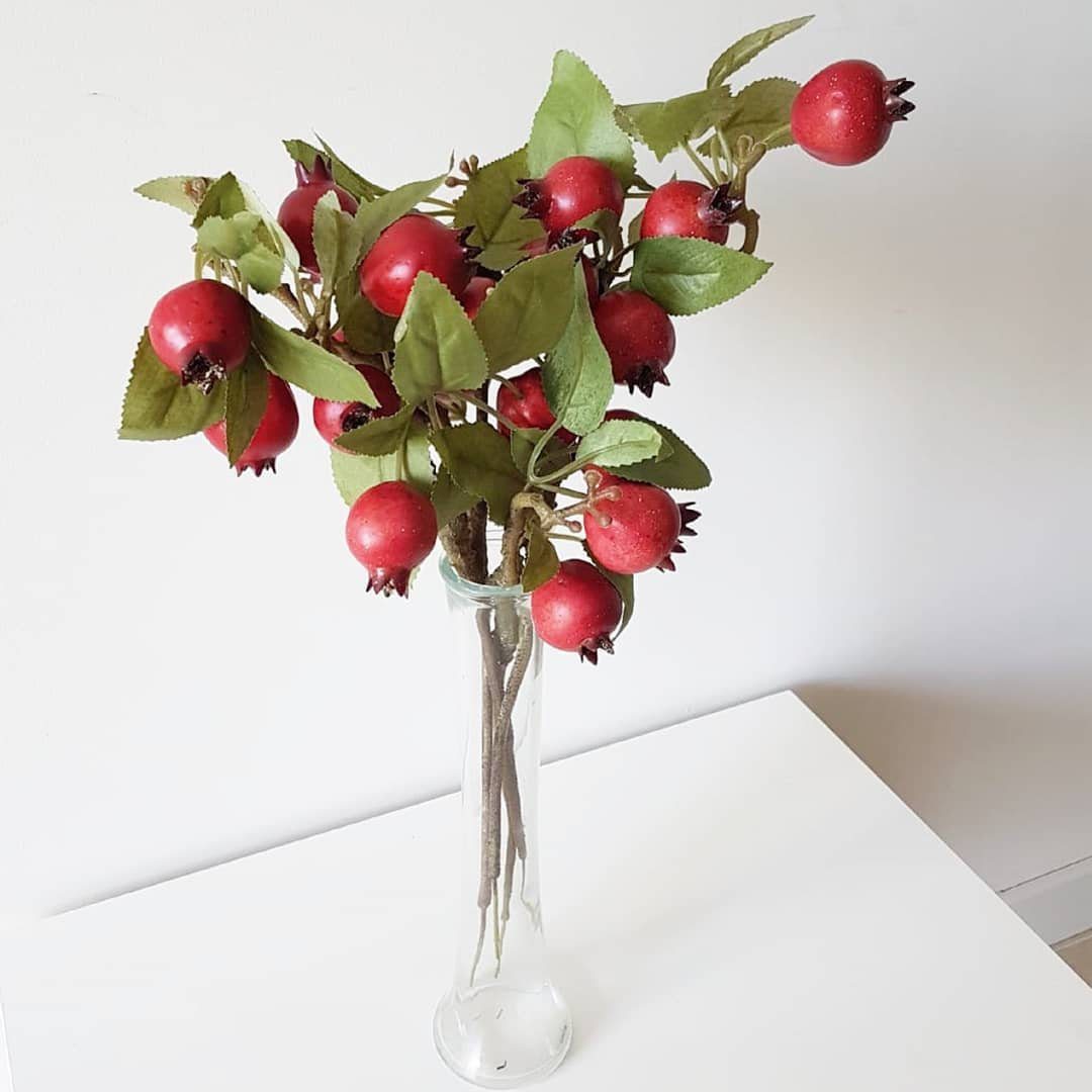 Vibrant Red Berry Stems For A Bold Statement