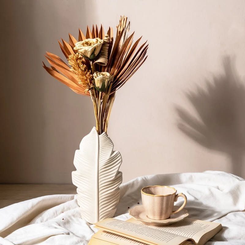 Warm Dried Florals For Rustic Elegance