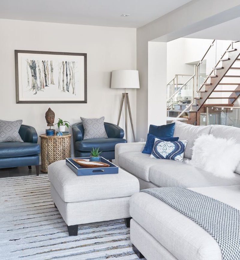 Jaw-Dropping Blue-Grey Living Rooms for 2025! 10 Modern Tranquility In Blue And Grey