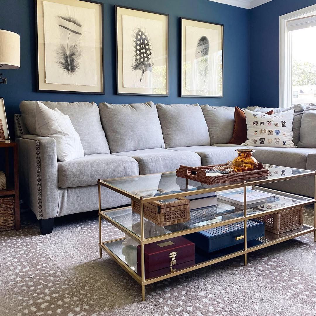 Jaw-Dropping Blue-Grey Living Rooms for 2025! 11 Sophisticated Comfort In Blue And Grey