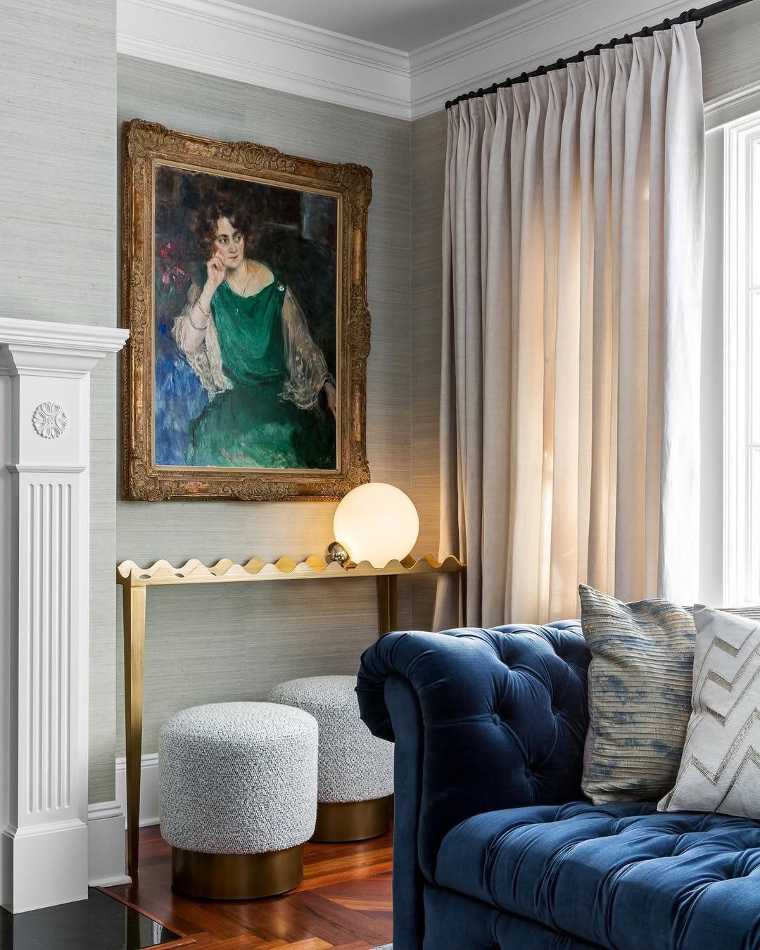 Jaw-Dropping Blue-Grey Living Rooms for 2025! 24 Refined Luxury In Blue And Grey