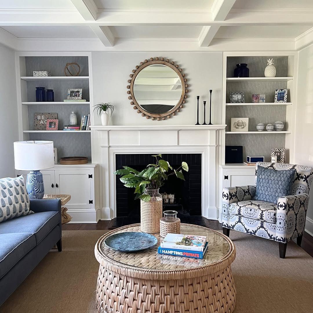 Jaw-Dropping Blue-Grey Living Rooms for 2025! 6 Coastal Elegance In Blue And Grey