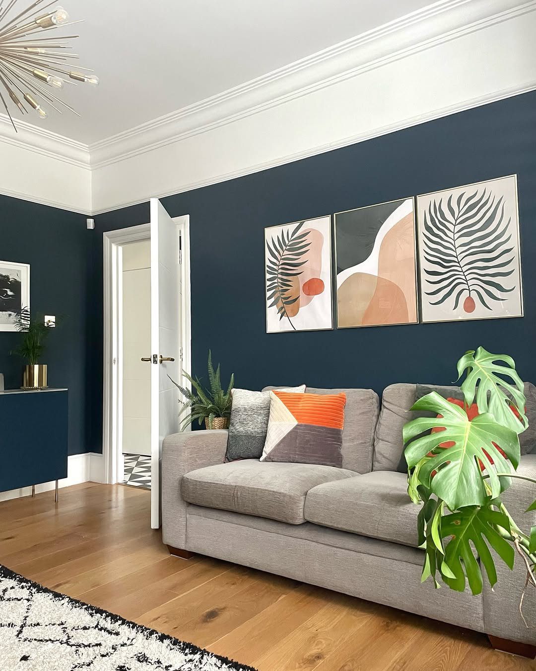 Jaw-Dropping Blue-Grey Living Rooms for 2025! 8 Bold Contrast In Blue And Grey