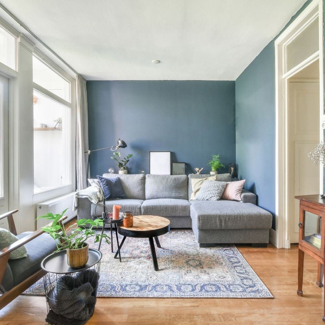 Jaw-Dropping Blue-Grey Living Rooms for 2025! 9 Cozy Simplicity In Blue And Grey