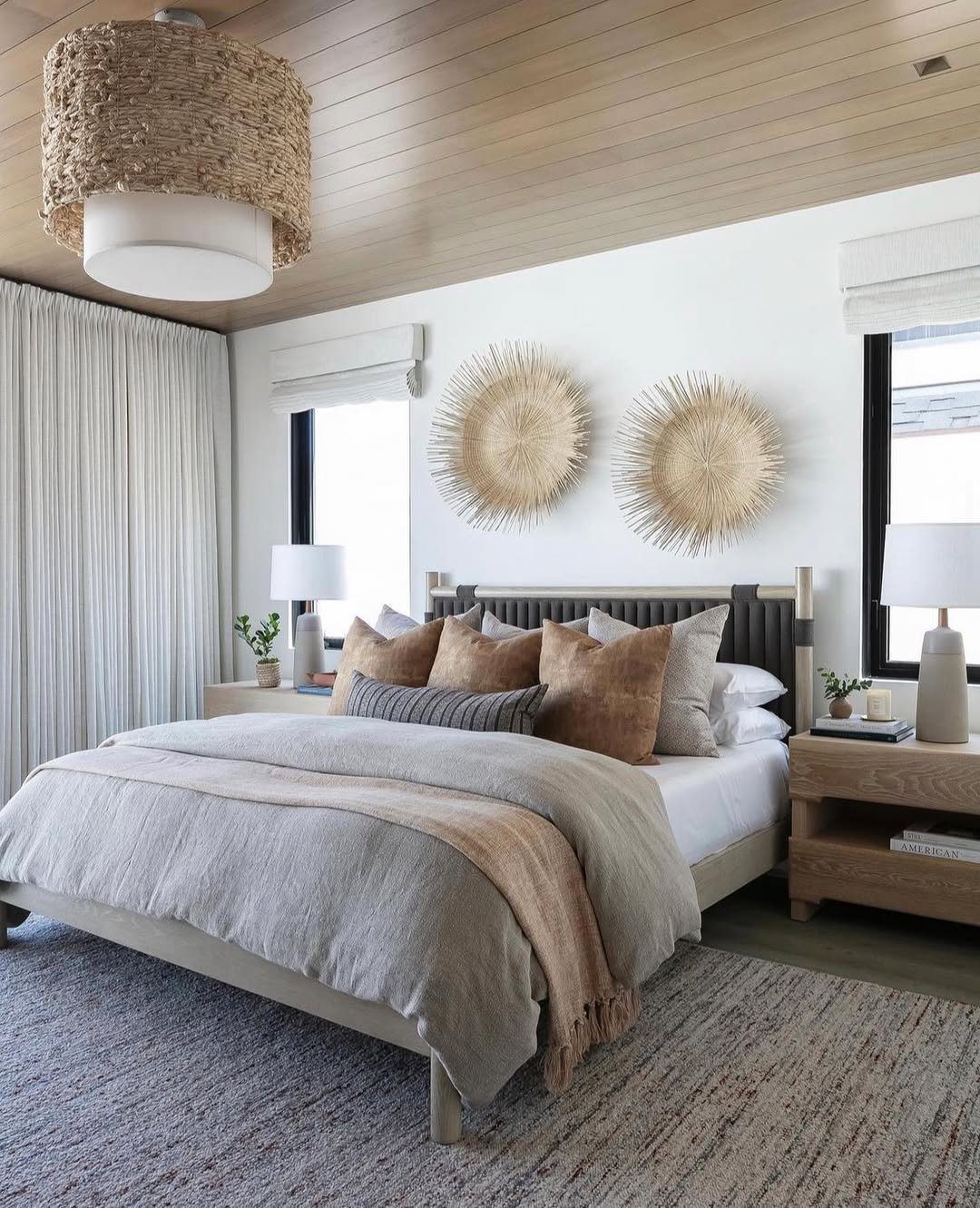 25 Mind-Blowing Bedroom Ceilings You Need in 2025 9 Wooden Ceiling For Organic Warmth