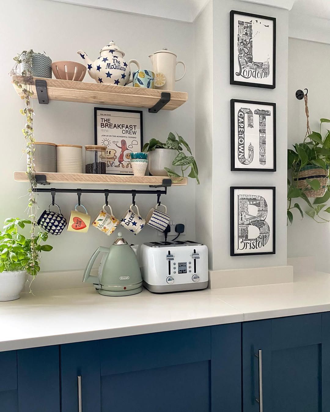 25 Stunning Kitchen Shelf Hacks You Need in 2025! 11 Cozy And Eclectic Tea Station