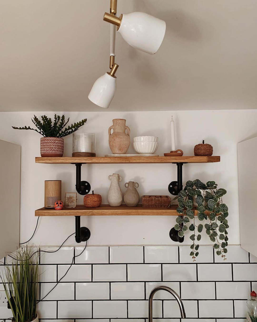 25 Stunning Kitchen Shelf Hacks You Need in 2025! 14 Earthy Tones With Minimalist Charm