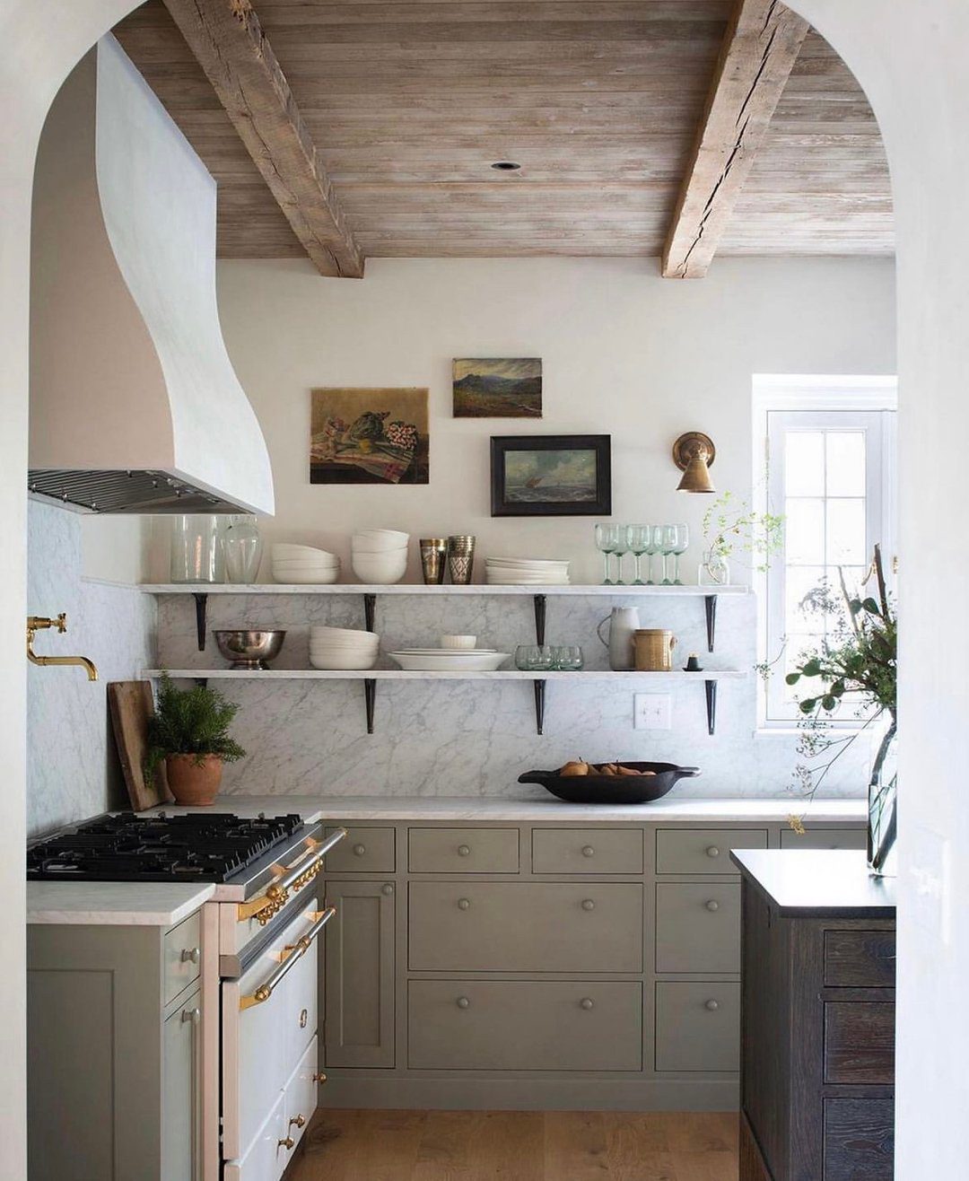 25 Stunning Kitchen Shelf Hacks You Need in 2025! 17 Old-World Elegance With Rustic Charm