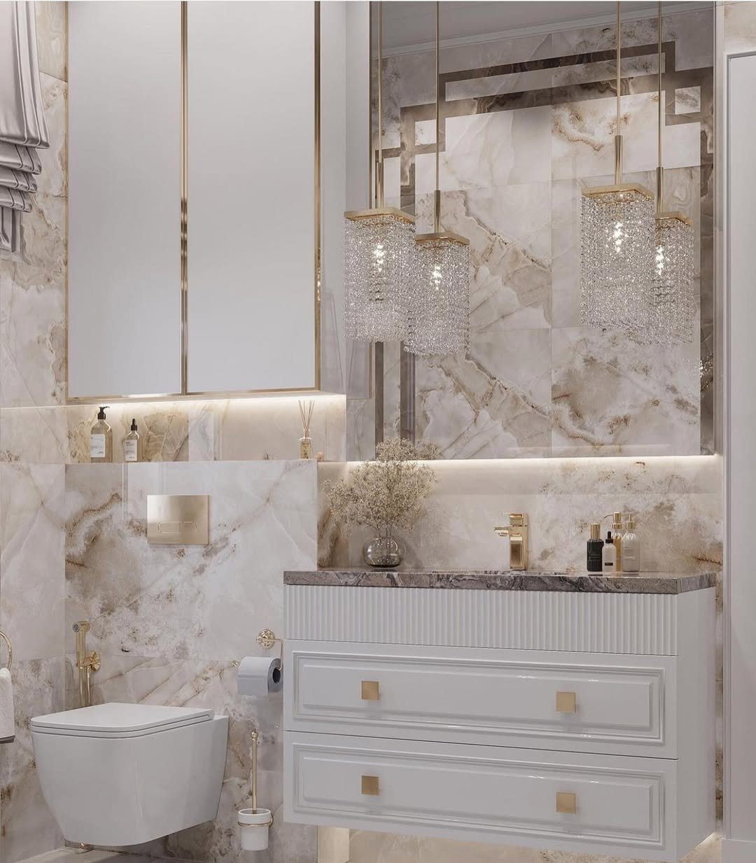 Luxurious Marble With Golden Glam