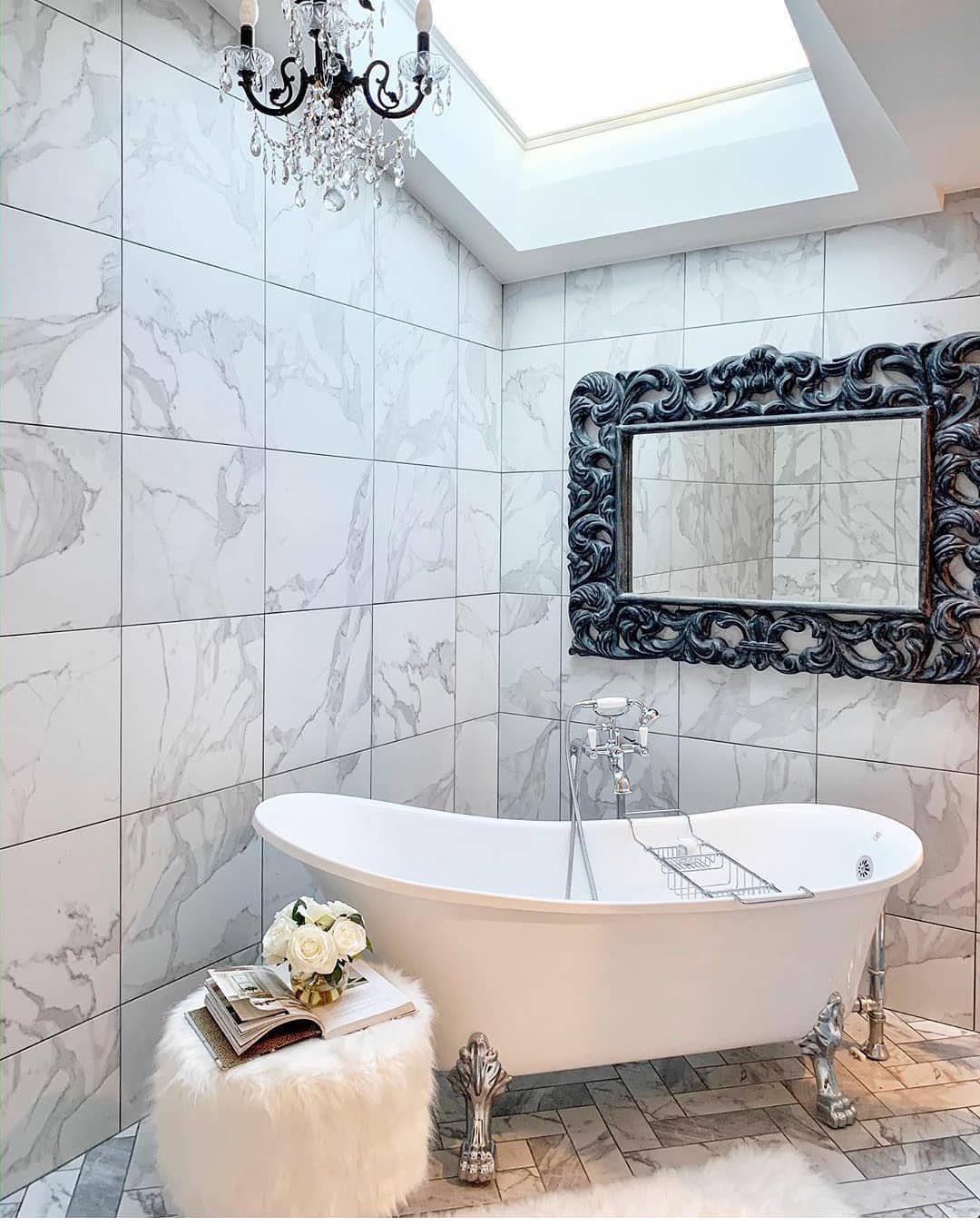 Marble Elegance Meets Vintage Glam